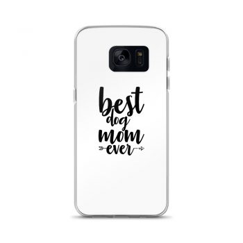 Samsung Cell Phone Case Cover - Best Dog Mom Ever