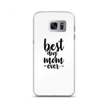 Samsung Cell Phone Case Cover - Best Dog Mom Ever