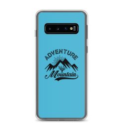 Samsung Cell Phone Case Cover Blue - Adventure Mountains