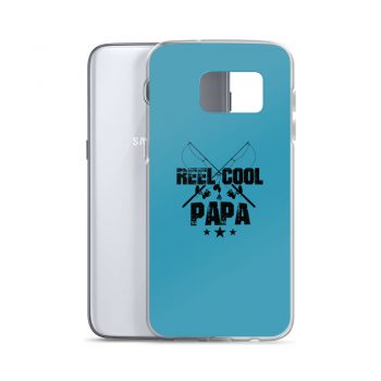 Samsung Cell Phone Case Cover Blue - Reel Cool Papa