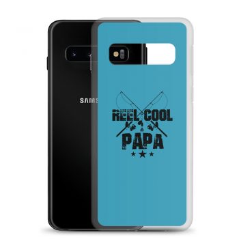 Samsung Cell Phone Case Cover Blue - Reel Cool Papa