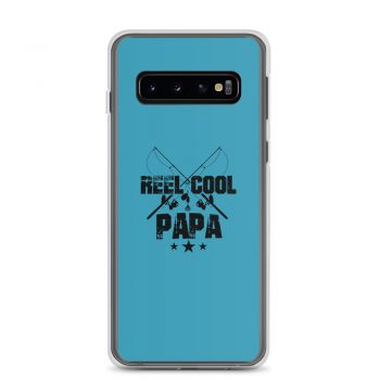 Samsung Cell Phone Case Cover Blue - Reel Cool Papa