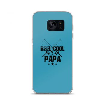 Samsung Cell Phone Case Cover Blue - Reel Cool Papa