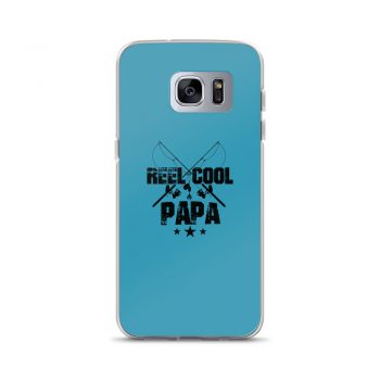 Samsung Cell Phone Case Cover Blue - Reel Cool Papa