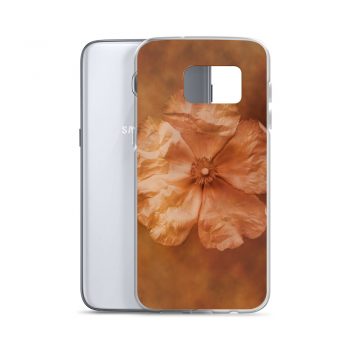 Samsung Cell Phone Case Cover Flower Art Print Old Antique Vintage Botanical Tan Beige Brown