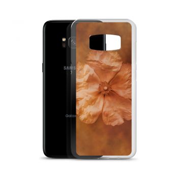 Samsung Cell Phone Case Cover Flower Art Print Old Antique Vintage Botanical Tan Beige Brown