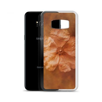 Samsung Cell Phone Case Cover Flower Art Print Old Antique Vintage Botanical Tan Beige Brown