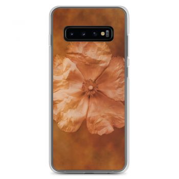 Samsung Cell Phone Case Cover Flower Art Print Old Antique Vintage Botanical Tan Beige Brown