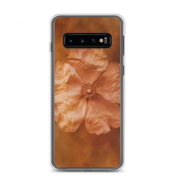 Samsung Cell Phone Case Cover Flower Art Print Old Antique Vintage Botanical Tan Beige Brown