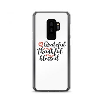 Samsung Cell Phone Case Cover - Grateful Thankful Blessed