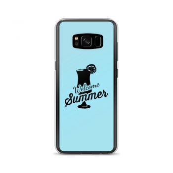 Samsung Cell Phone Case Cover Light Blue - Welcome Summer