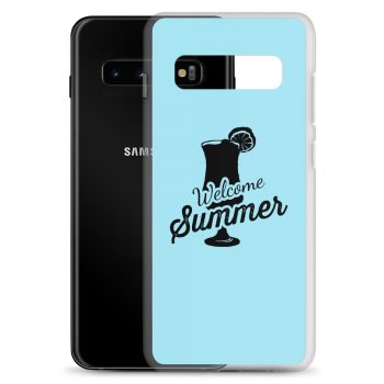 Samsung Cell Phone Case Cover Light Blue - Welcome Summer