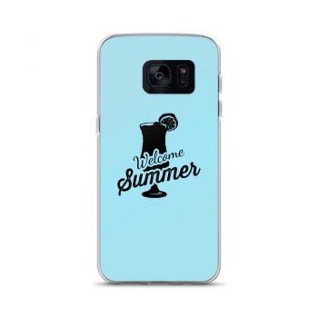 Samsung Cell Phone Case Cover Light Blue - Welcome Summer