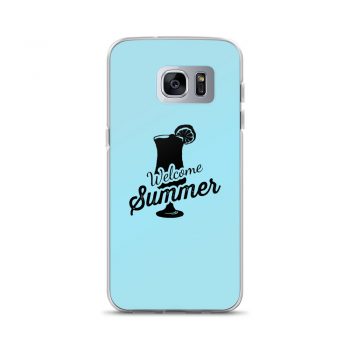 Samsung Cell Phone Case Cover Light Blue - Welcome Summer