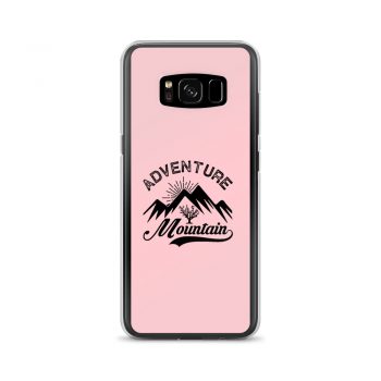 Samsung Cell Phone Case Cover Pink - Adventure Mountains