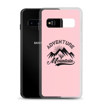 Samsung Cell Phone Case Cover Pink - Adventure Mountains