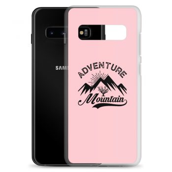 Samsung Cell Phone Case Cover Pink - Adventure Mountains