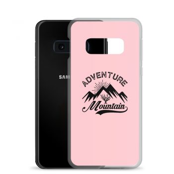 Samsung Cell Phone Case Cover Pink - Adventure Mountains