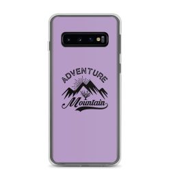 Samsung Cell Phone Case Cover Purple - Adventure Mountains