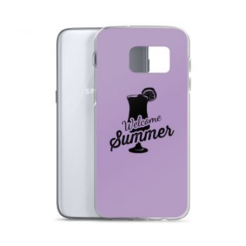 Samsung Cell Phone Case Cover Purple - Welcome Summer