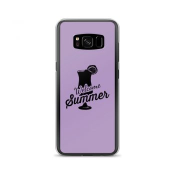 Samsung Cell Phone Case Cover Purple - Welcome Summer