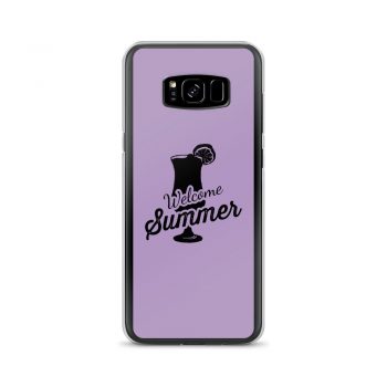 Samsung Cell Phone Case Cover Purple - Welcome Summer