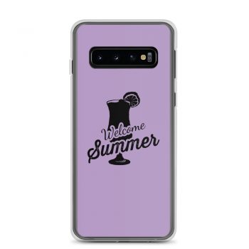 Samsung Cell Phone Case Cover Purple - Welcome Summer