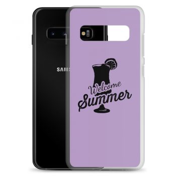 Samsung Cell Phone Case Cover Purple - Welcome Summer