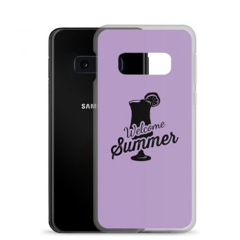 Samsung Cell Phone Case Cover Purple - Welcome Summer