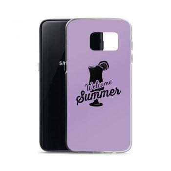 Samsung Cell Phone Case Cover Purple - Welcome Summer