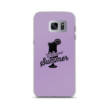 Samsung Cell Phone Case Cover Purple - Welcome Summer