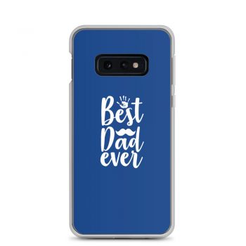 Samsung Cell Phone Case Cover Royal Blue - Best Dad Ever