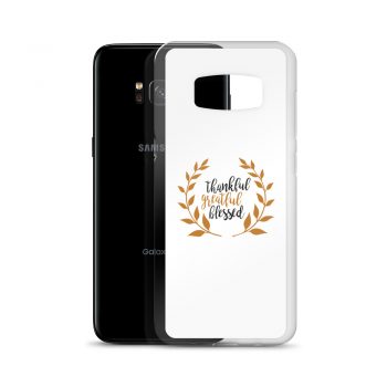 Samsung Cell Phone Case Cover - Thankful Grateful Blessed