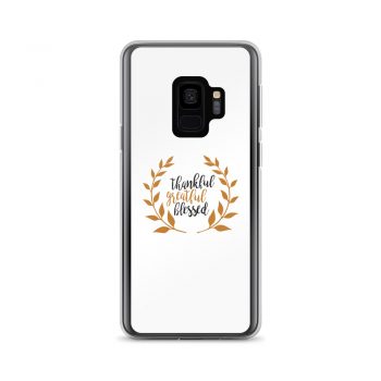 Samsung Cell Phone Case Cover - Thankful Grateful Blessed