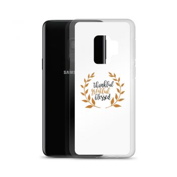 Samsung Cell Phone Case Cover - Thankful Grateful Blessed