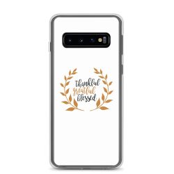 Samsung Cell Phone Case Cover - Thankful Grateful Blessed