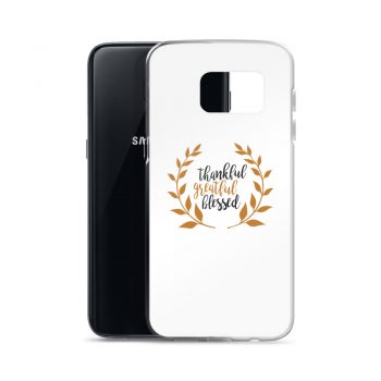 Samsung Cell Phone Case Cover - Thankful Grateful Blessed