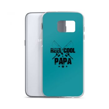 Samsung Cell Phone Case Cover Turquoise - Reel Cool Papa