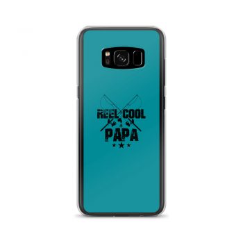 Samsung Cell Phone Case Cover Turquoise - Reel Cool Papa