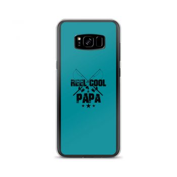 Samsung Cell Phone Case Cover Turquoise - Reel Cool Papa