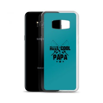 Samsung Cell Phone Case Cover Turquoise - Reel Cool Papa