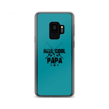 Samsung Cell Phone Case Cover Turquoise - Reel Cool Papa