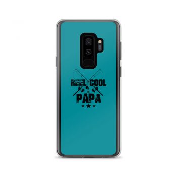 Samsung Cell Phone Case Cover Turquoise - Reel Cool Papa