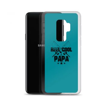 Samsung Cell Phone Case Cover Turquoise - Reel Cool Papa