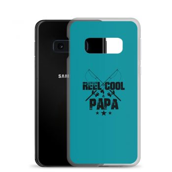 Samsung Cell Phone Case Cover Turquoise - Reel Cool Papa