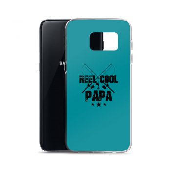 Samsung Cell Phone Case Cover Turquoise - Reel Cool Papa