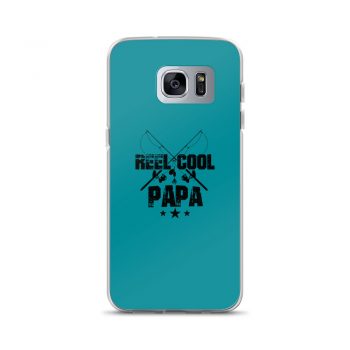 Samsung Cell Phone Case Cover Turquoise - Reel Cool Papa