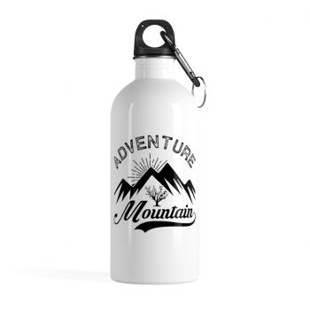 Stainless Steel Water Bottle - Adventure Mountains