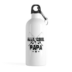 Stainless Steel Water Bottle - Fishing - Reel Cool Papa