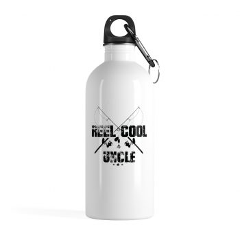 Stainless Steel Water Bottle - Fishing - Reel Cool Uncle